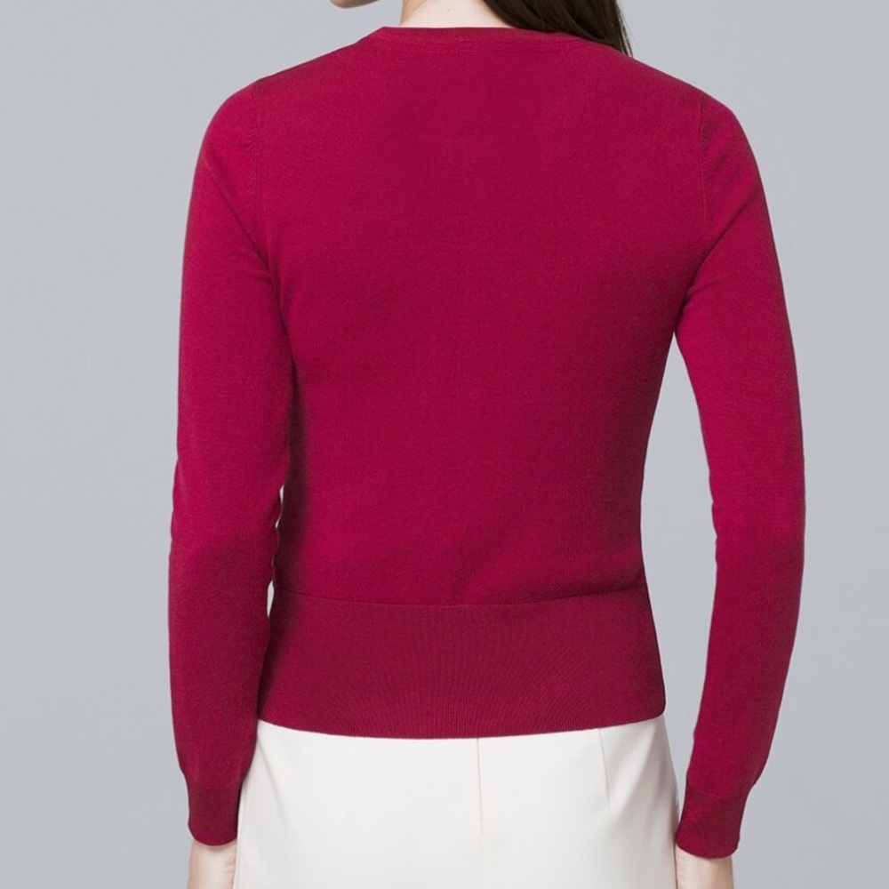 WHBM Button-Front Cardigan - Picture 2 of 6